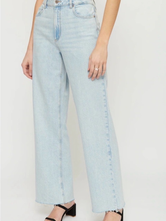 Dynamite Denim - Dynamite Light Wash High-Rise Wide Leg Jeans